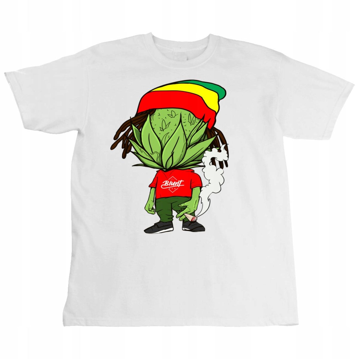 T-Shirt KOSZULKA MARIHUANA GANJA RASTA XXL 0381