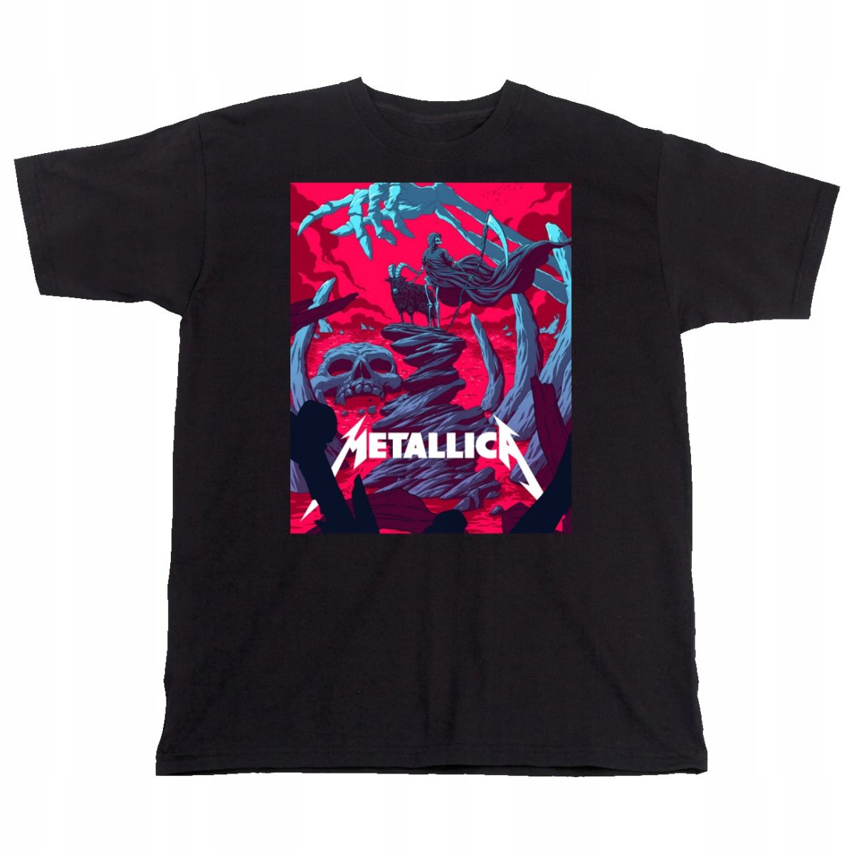 KOSZULKA METALLICA PREZENT METAL M 3070 CZARNA