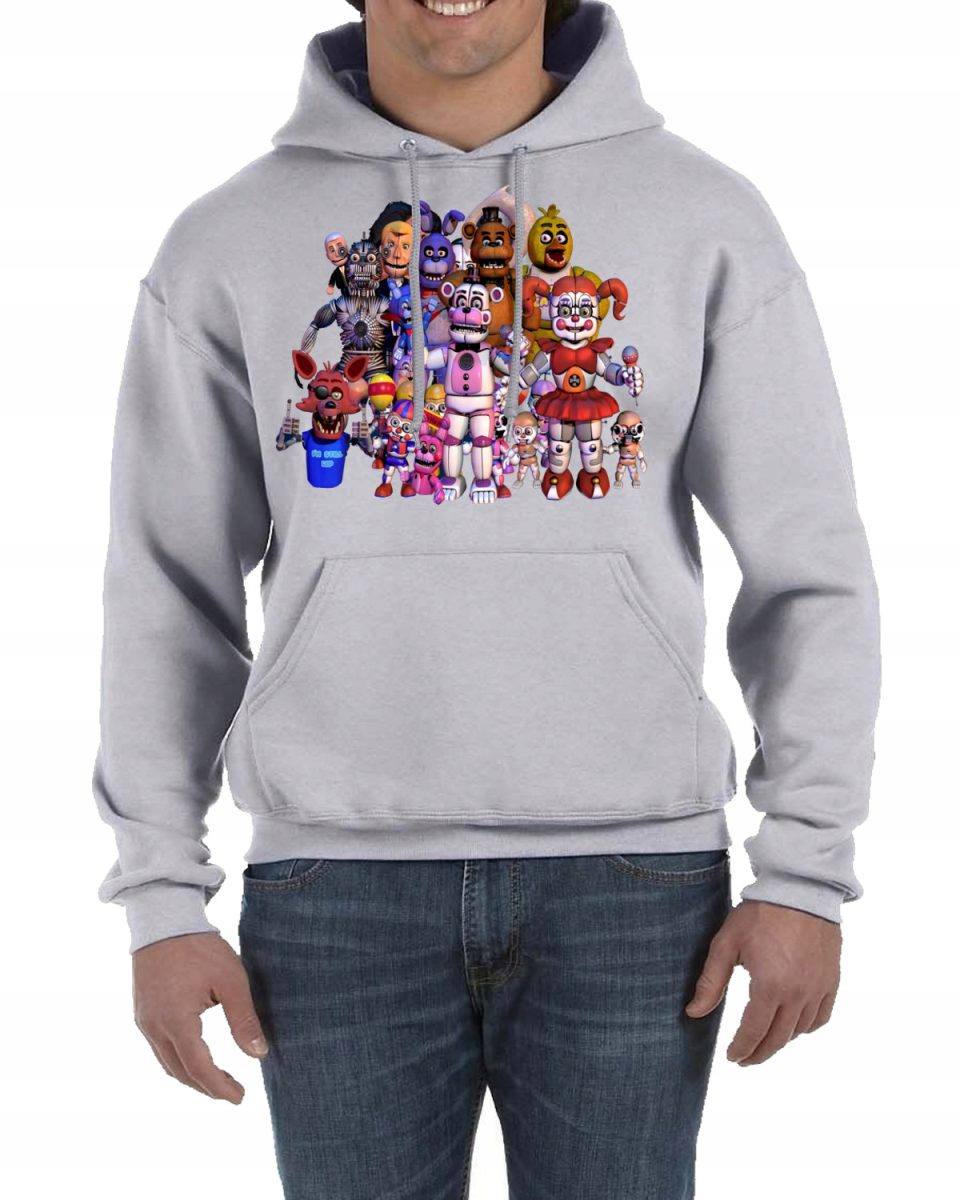BLUZA Z KAPTUREM FIVE NIGHTS FREDDYS FNAF XL 3005