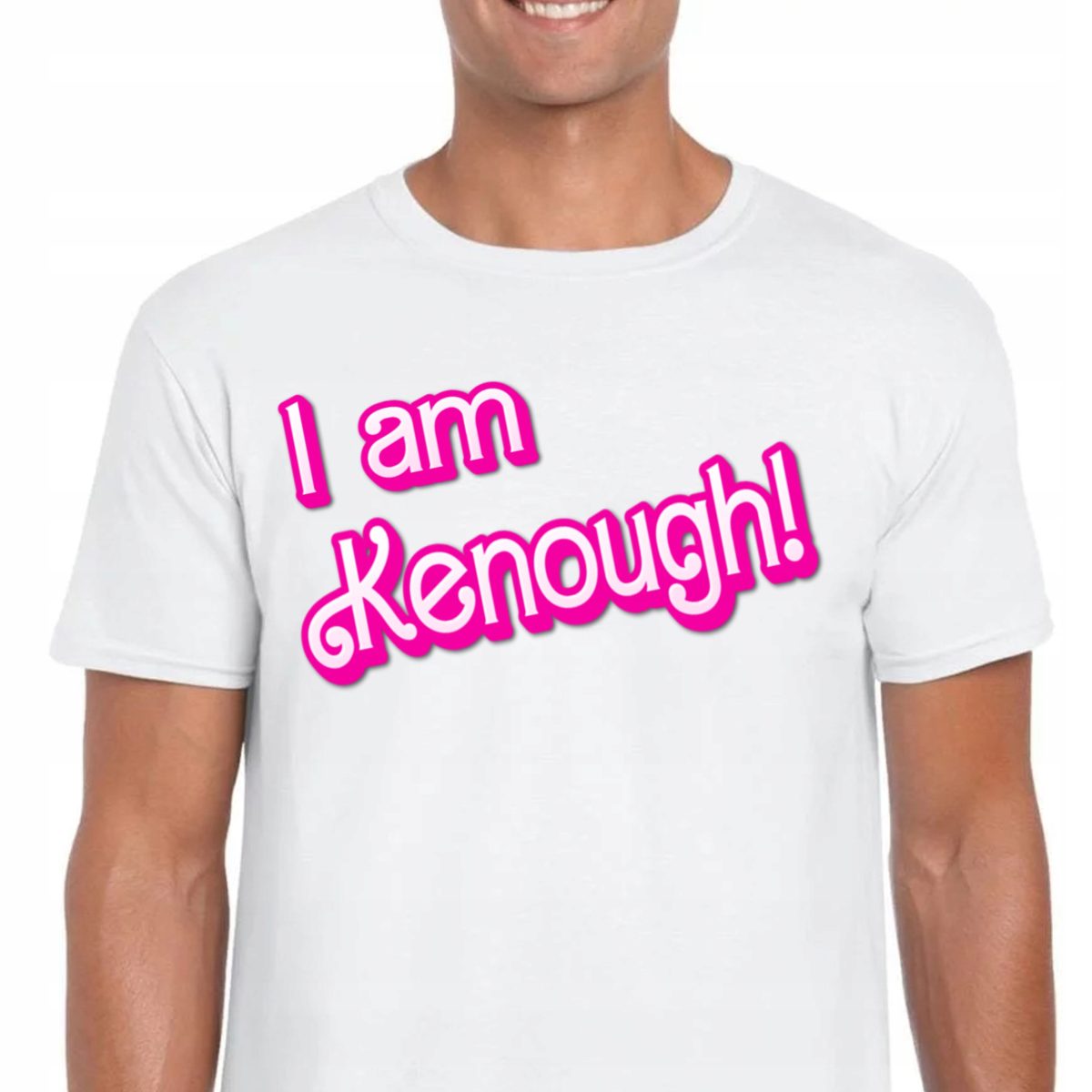 3299 KOSZULKA Barbie I AM KENOUGH Margot Film PREZENT M