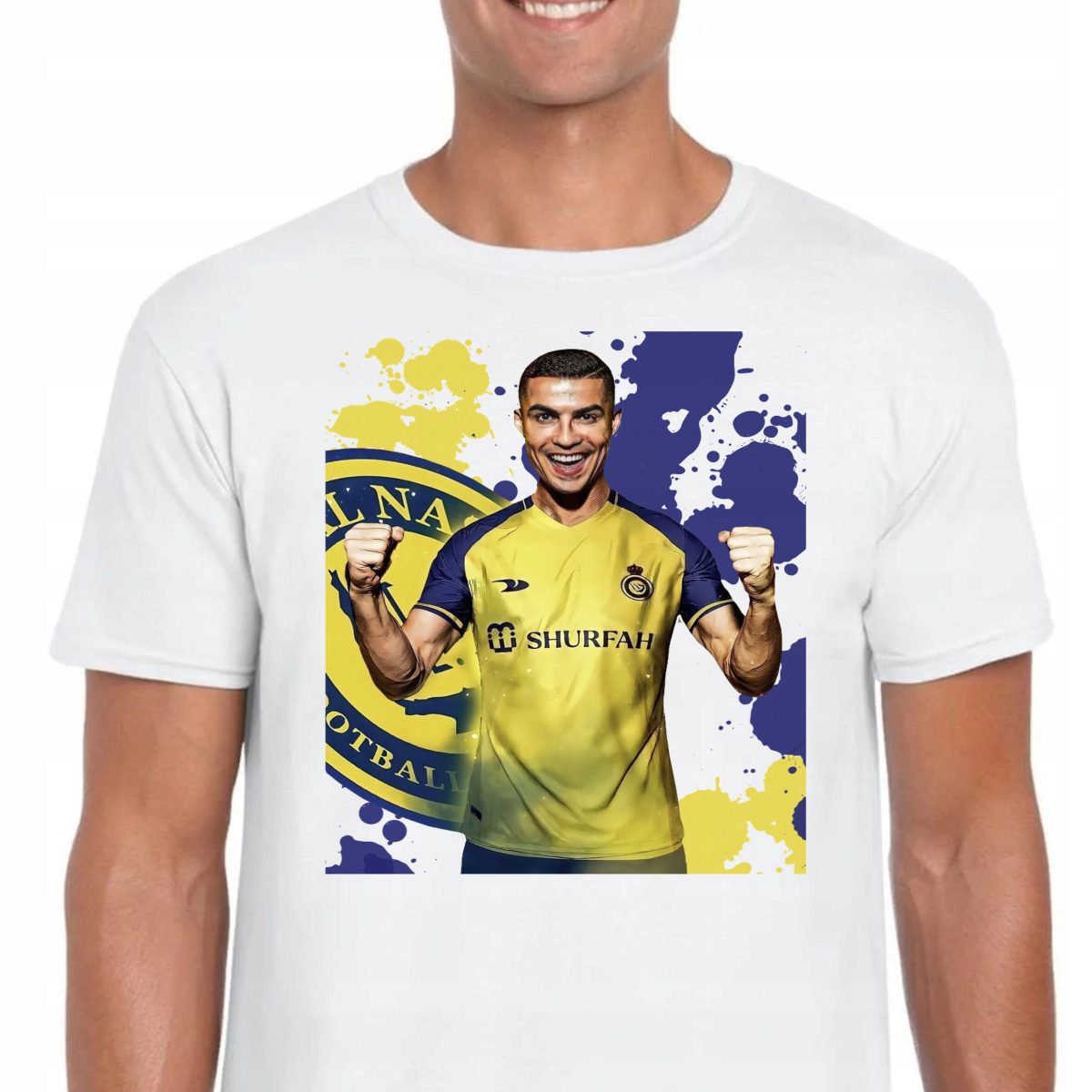 3358 KOSZULKA MĘSKA CRISTIANO RONALDO Al-Nassr PIŁKA NOŻNA SPORT S