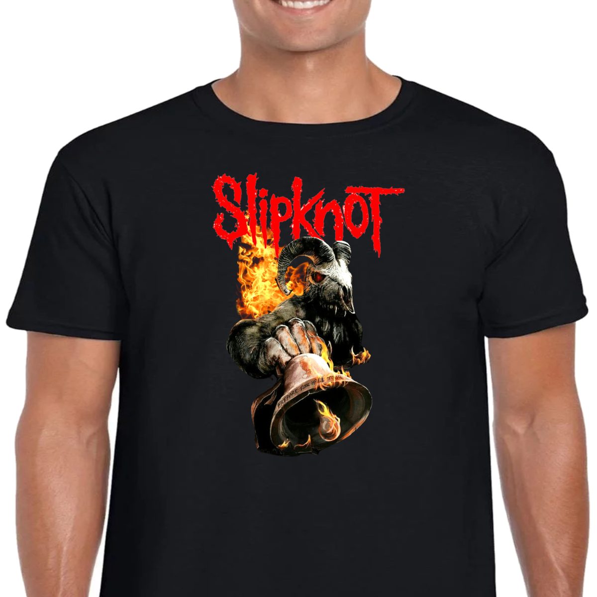 KOSZULKA SLIPKNOT Rock HORROR Heavy Metal M CZARNA 3351