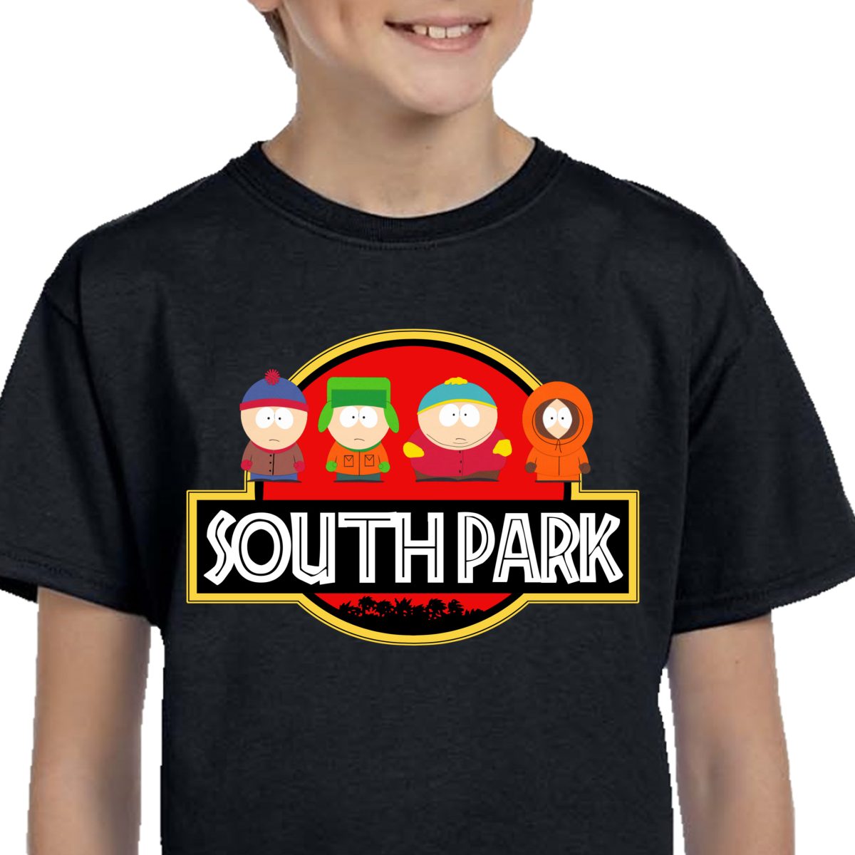 128 KOSZULKA South Park Miasteczko KENNY CZARNA 3353