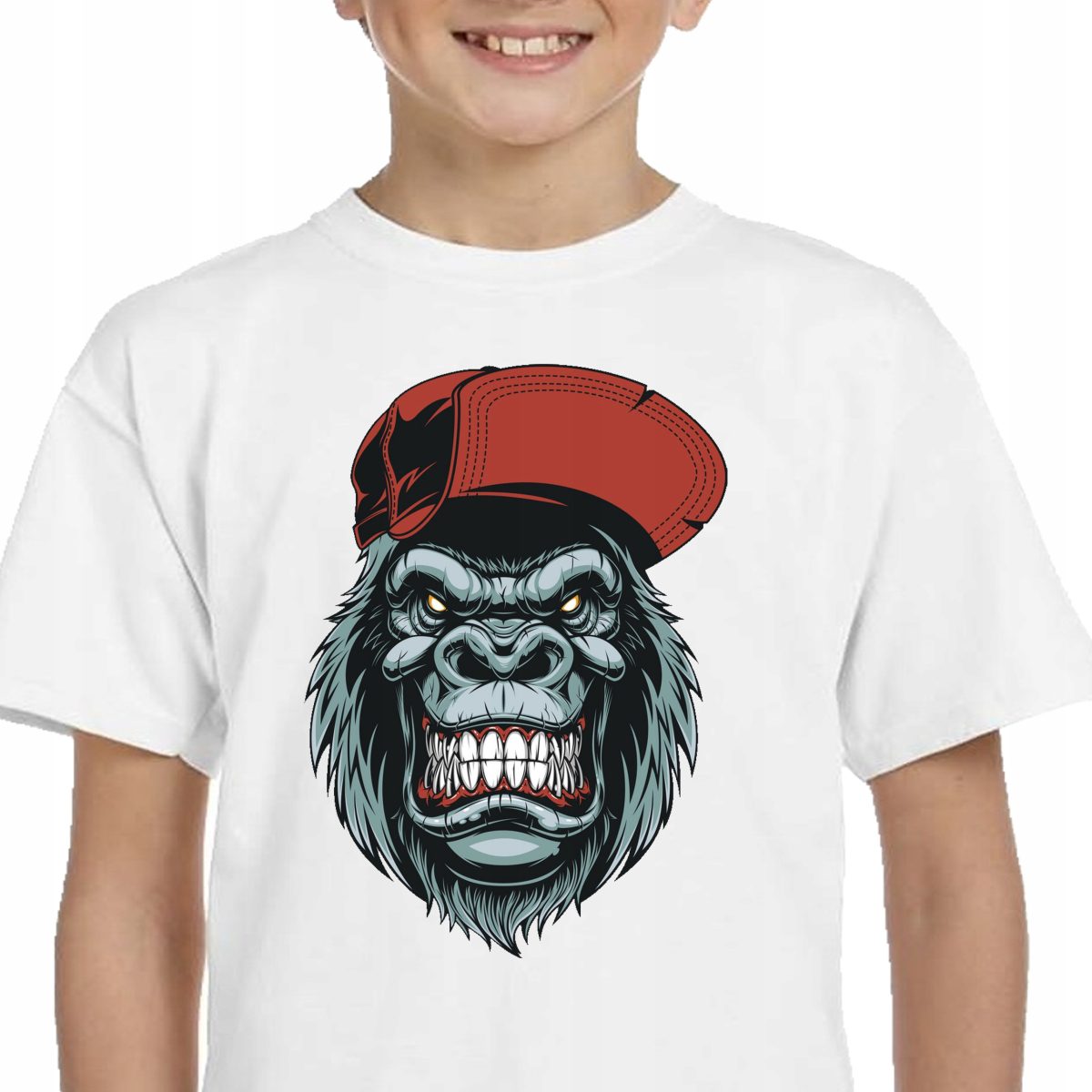 3234 KOSZULKA MAŁPA GORYL GORILLA BASEBALL 104