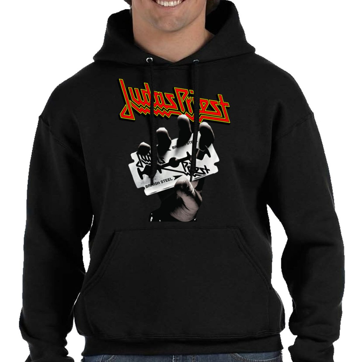 3286 JUDAS PRIEST BLUZA Z KAPTUREM HEAVY METAL S