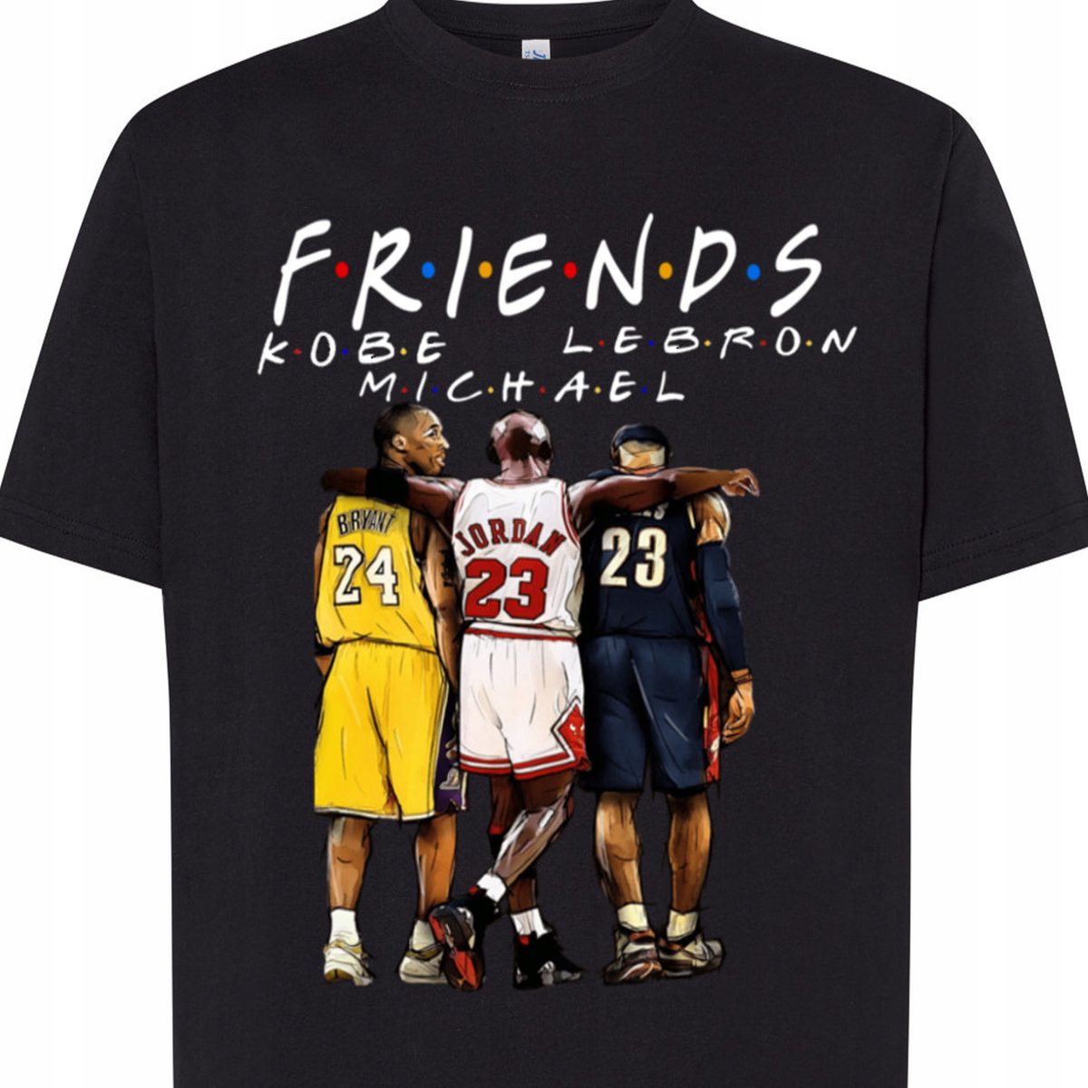 3206 KOSZULKA JORDAN JAMES BRYANT NBA L CZARNA
