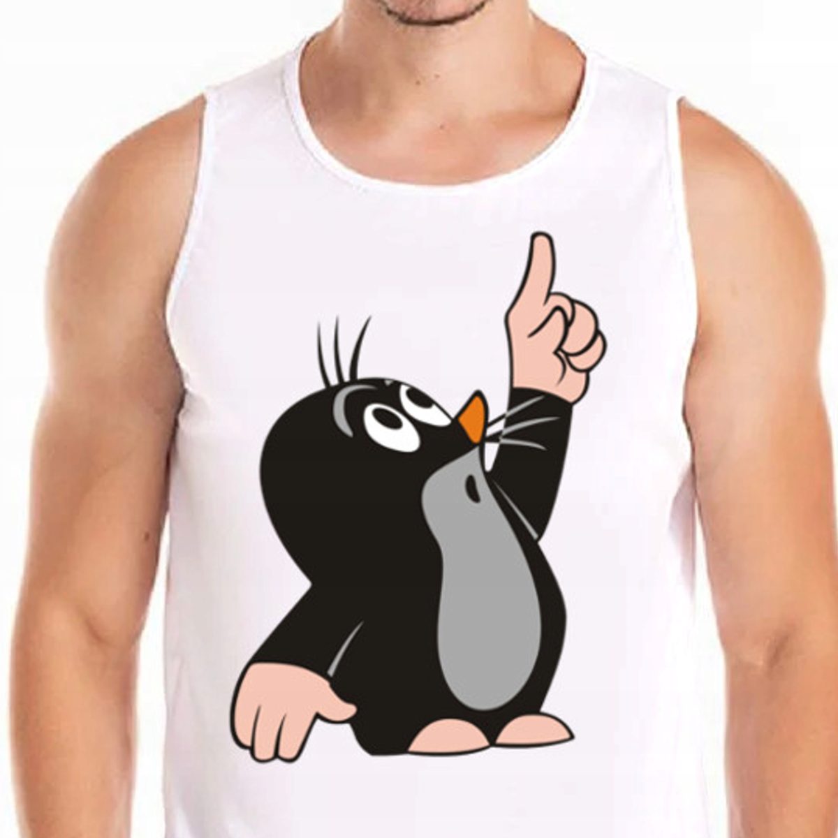KOSZULKA TANK TOP KRECIK SĄSIEDZI RUMCAJS XL 0448