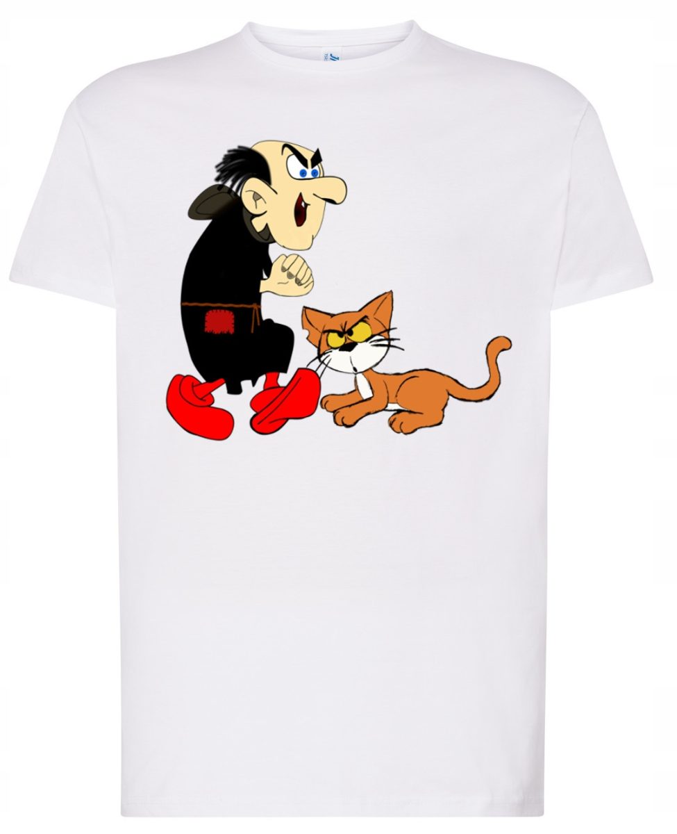 3194 KOSZULKA SMERFY GARGAMEL KLAKIER SMERF M